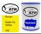 Preview: Ferrari, Giallo Fly Yellow, 102: 500ml Lackdose, von ATW Autoteile West.